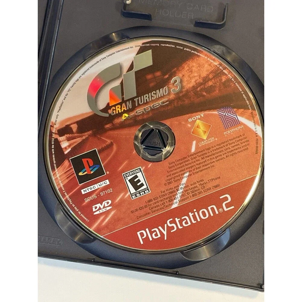 Gran Turismo 3 A-Spec Greatest Hits Sony PS2 PlayStation 2 Complete In Box